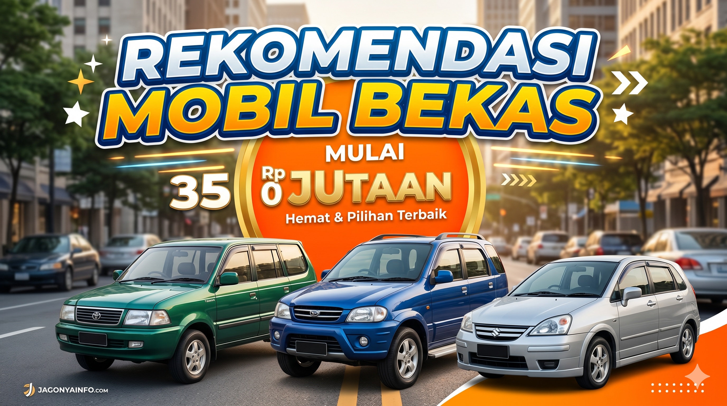 Rekomendasi Mobil Bekas Harga Mulai Rp 50 Jutaan