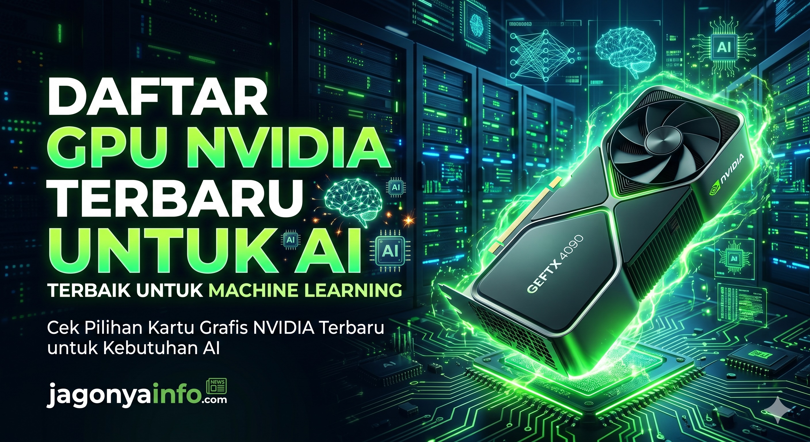 Daftar Harga Kartu Grafis Nvidia Terbaru Untuk AI