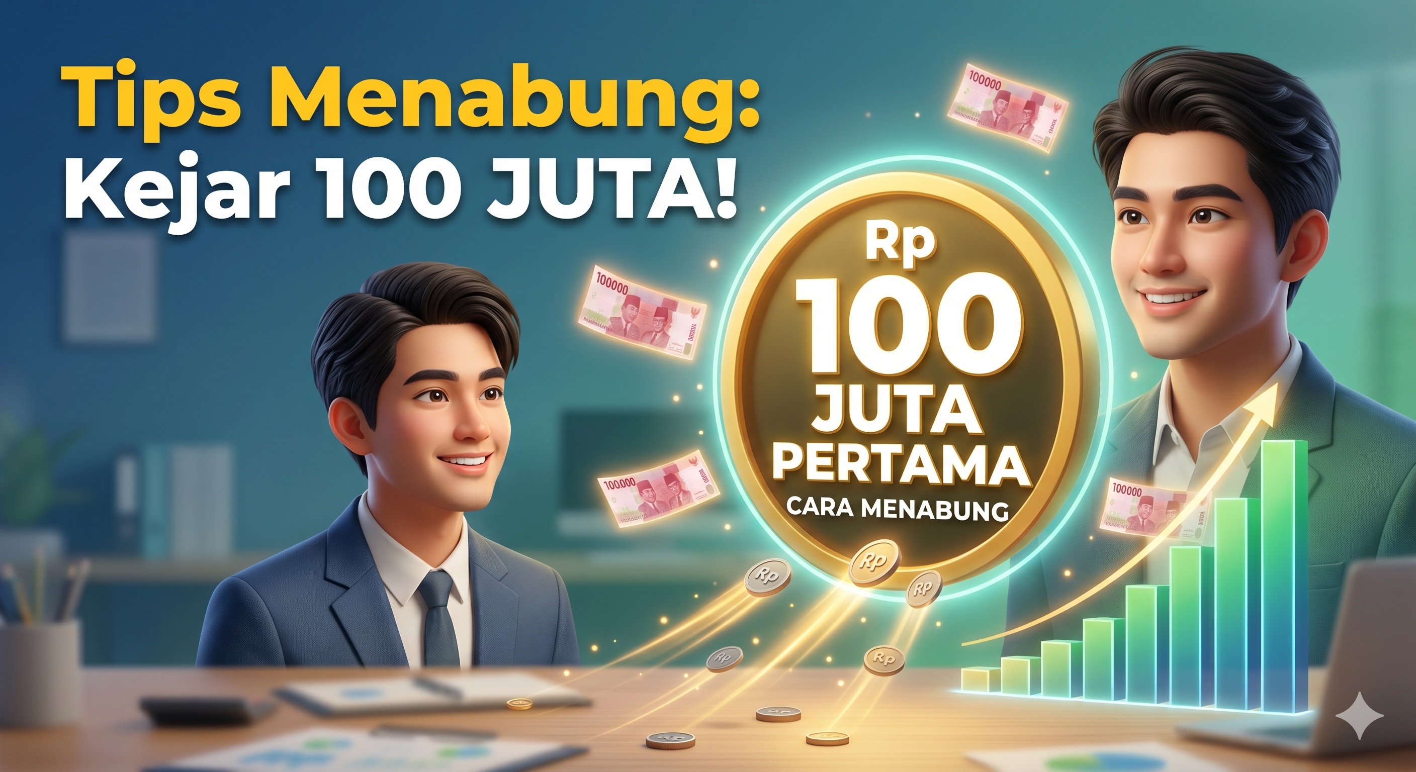 Cara Menabung Untuk Mendapatkan 100 Juta Pertama