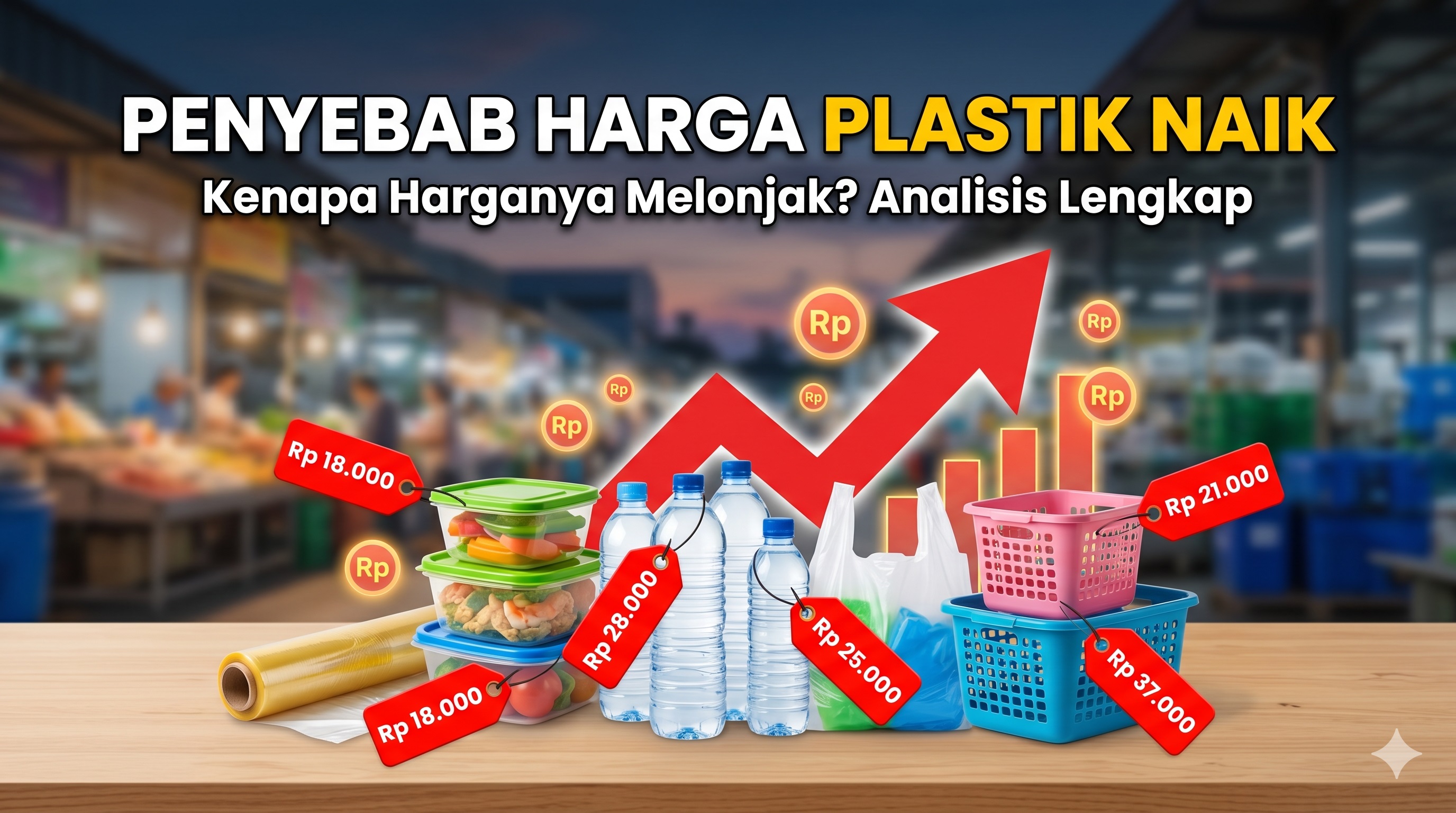 Penyebab Harga Plastik di Indonesia Naik